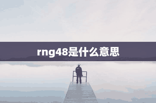 rng48是什么意思(rng443)